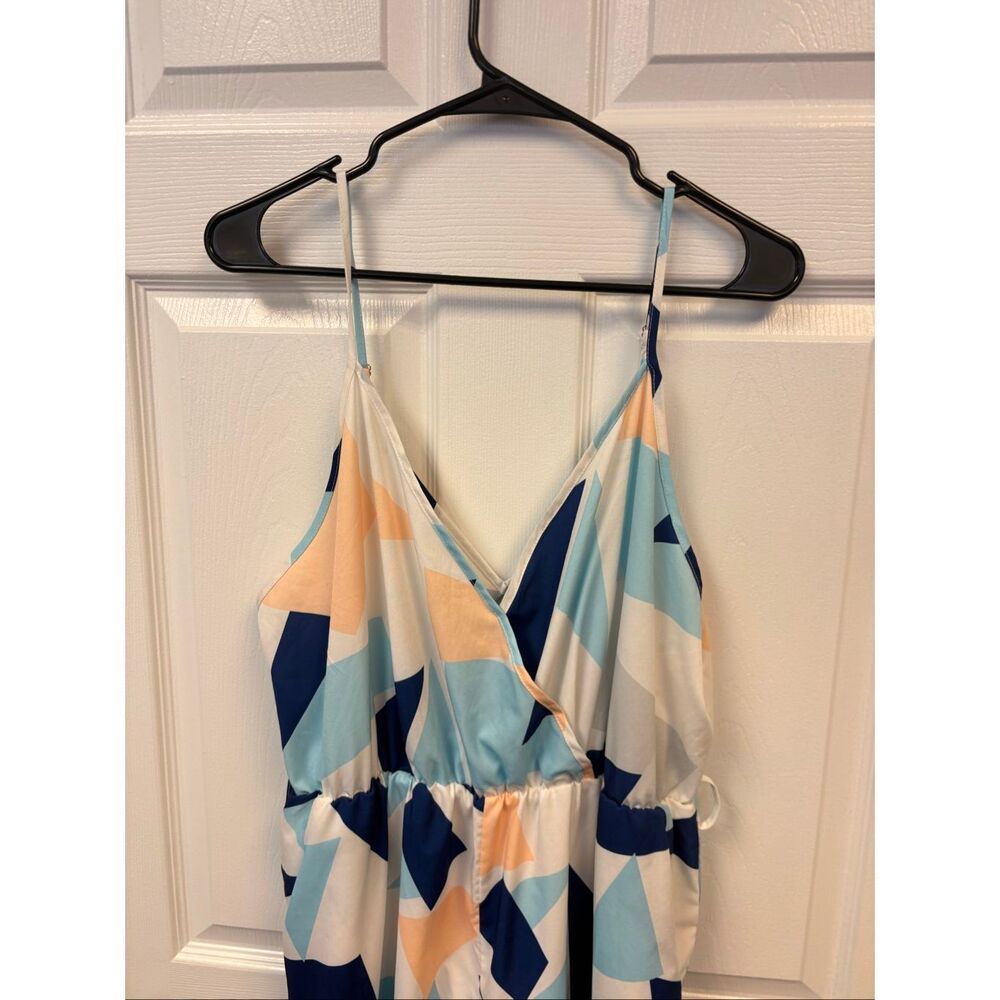 Abstract Patterned Jumpsuit - Picture 4 of 4